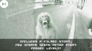 It's easy to understand. See, the monkey represents man's inability to envision God in any form other than himself, yet his inadequacies prevent him from realizing that goal because of his natural tendencies toward violence even when...