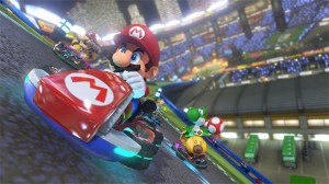 Mario sure is speedy, with or without gravity.