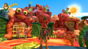 The world is just so...cute. You will want to run around and just look at everything.