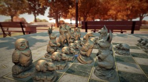 Look mom, my nature chess set finally arrived from Amazon.