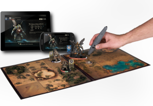 Golem Arcana uniquely combines tabletop gaming and mobile app
