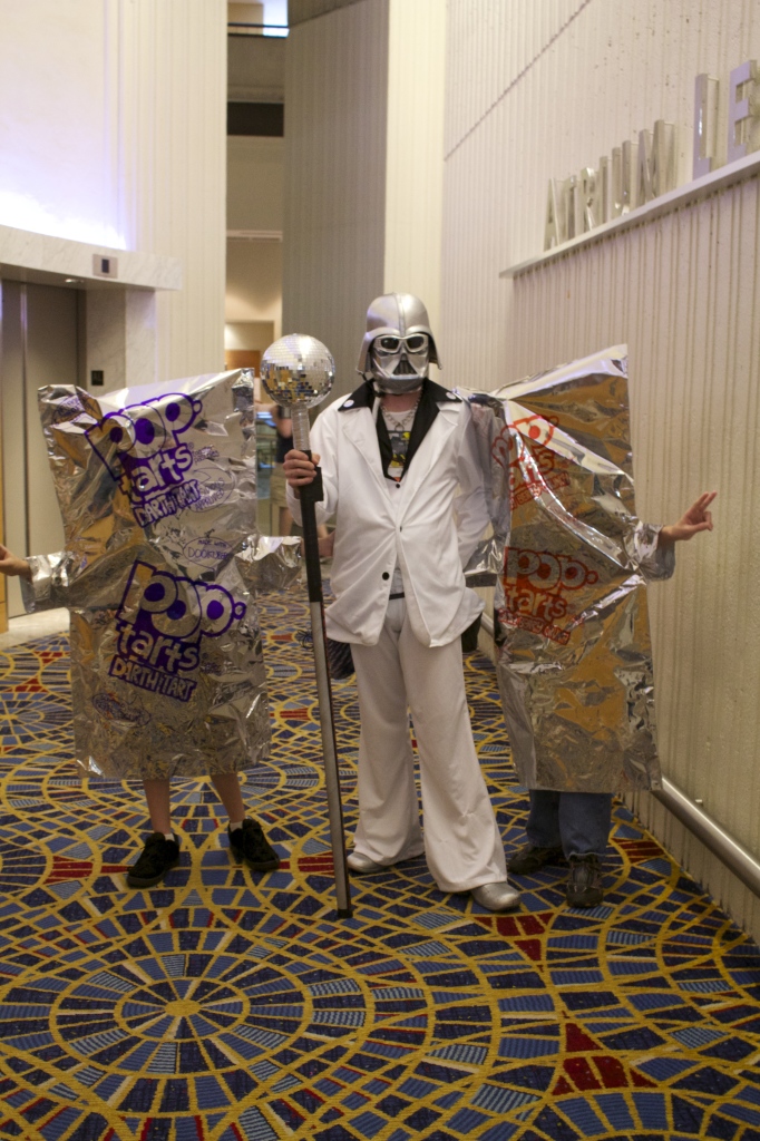 They told us they were Disco Vader and the PopTarts. We didn't ask anything else.