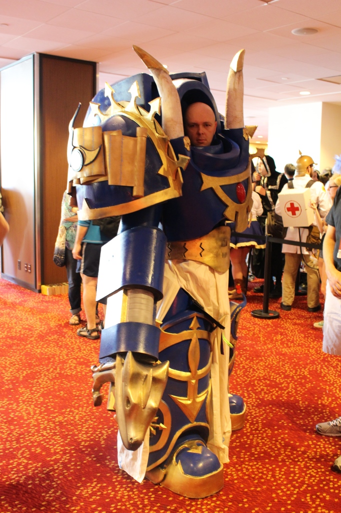Space Marines always seem to conquer conventions.