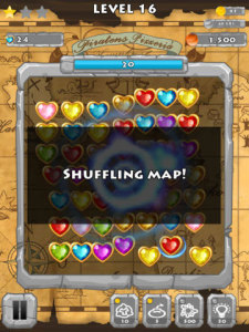 Little hearts made of glistening gems. Yet they crush sort of, well, like candy.