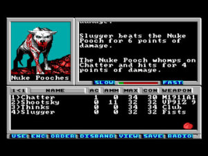 A screen shot of the original Wasteland shows how far we've come since 1988.