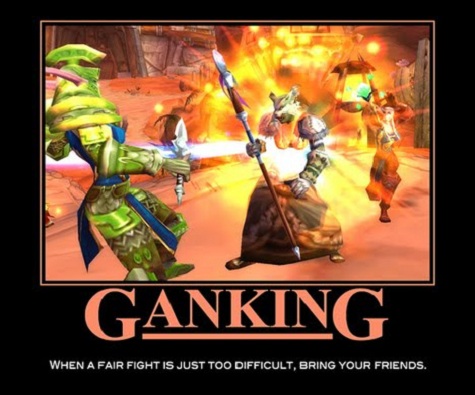 ganking