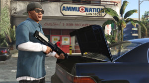 Ammunation is a cash and carry business.