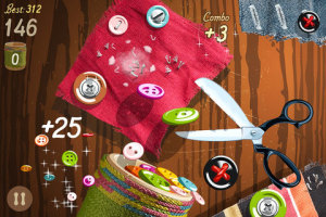 Cut the Buttons for iPad.