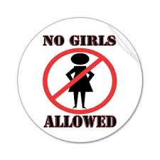 no girls allowed