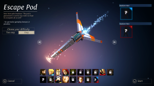 More heroes and escape pods can be unlocked as you play, furthering your strategic possibilities. But don’t be fooled. The “easy” difficulty is anything but.