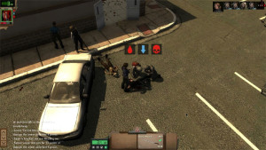 Because the game takes noise into consideration, this battle with human looters becomes a battle with human looters and undead looters who wander in.