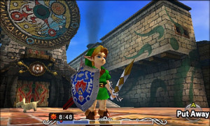 Link, our ever questing hero begins to set off on yet another adventure.