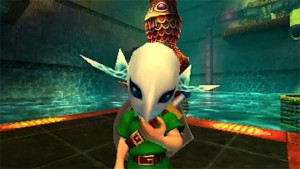 One of the masks you will wear during the game to change out your powers.