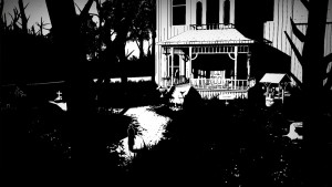 This spooky house looks welcoming enough