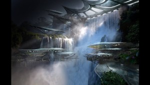 Mass Effect 4 concept art forest world