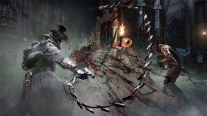 One of the cooler weapons in the game is the sword cane which transforms into a bladed chain. It does less damage than most weapons, but is very quick, and quite stylish.