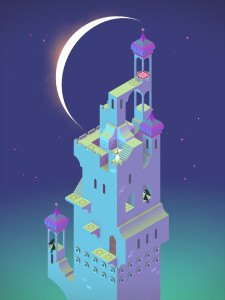 Monument Valley moon