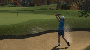 Another perfect stroke using The Golf Club's unique swing mechanic.