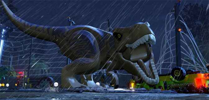 Just one more shot of T-Rex before you go. The true star of the movies and the game!