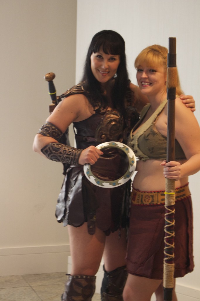 It's Xena and Gabrielle making the rounds again!