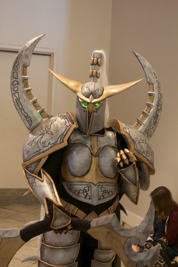 Wow. Meet Maiev Shadowsong from World of Warcraft.