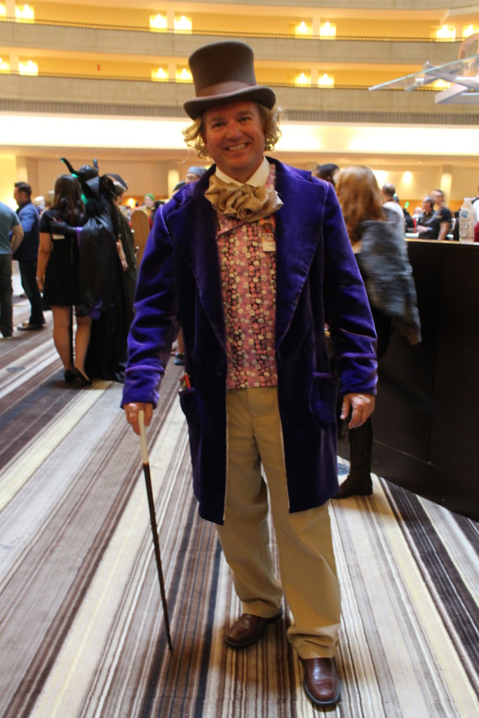 One of the best Willy Wonka representations we've seen.