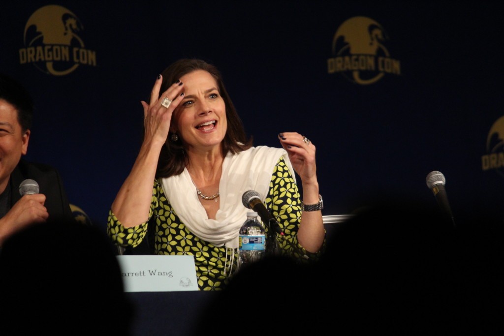 Terry Farrell; this was an amazing panel.