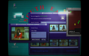 Use search terms to find new videos in the database and unlock the non-linear story