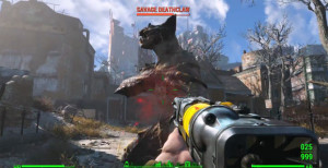 I am soooo glad we modded this thing to add burning damage and a little extra kick.