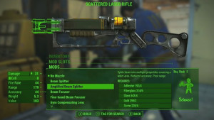 Modding out your weapons to match your character and play style is one of the coolest parts of Fallout 4.