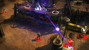 Zap! Got to love those energy weapons. They will not be too helpful at first, but lifesavers later in the game.