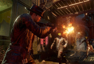 It's Cuthulu meets Call of Duty meets zombies meets noir meets awesome!