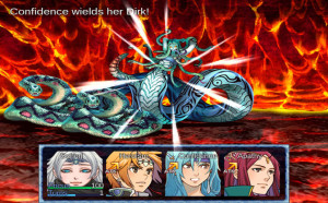 It's pretty cool that most of the battles are actually kind of like puzzles.