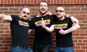 From left to right: Seth, Sam and Adam Coster.