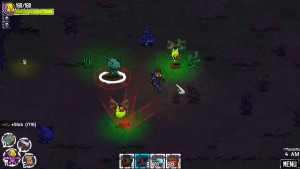 Of course its not all about crafting. In Crashlands, you also get to fight.