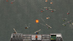Since this is the Pacific theater, you will be fighting at sea quite a bit, sometimes without any land in sight.