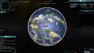 One of the many worlds in Ascent the Space Game.