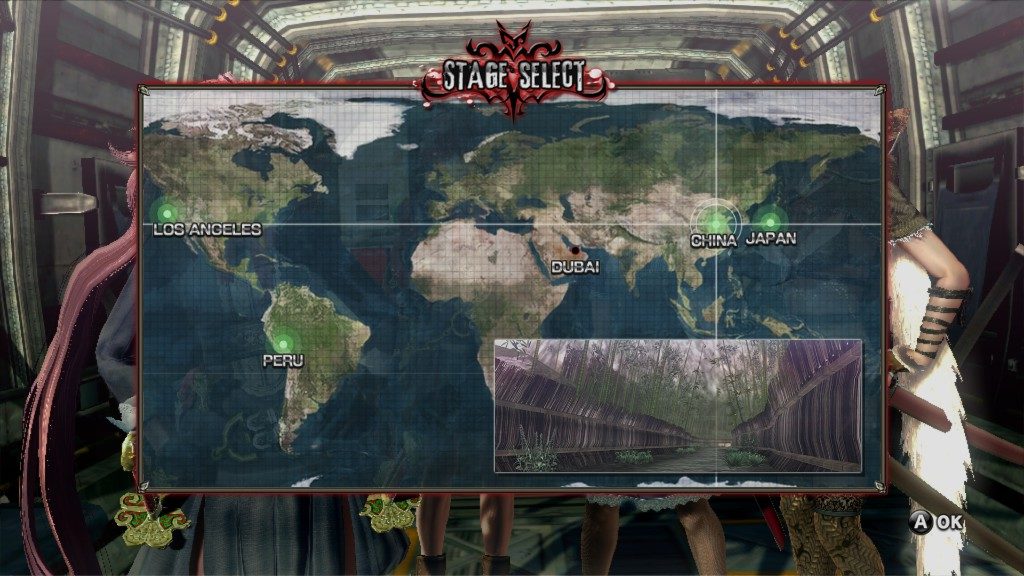 After the introductory stages of the game players get to choose their destinations and missions. World map showing available missions.