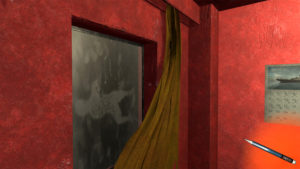 It's a (sort of) secret door. Wonder what else is hiding in this room?