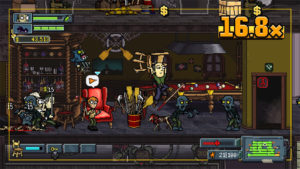 Now this is our kind of bar fight! Pretty crazy level of action.