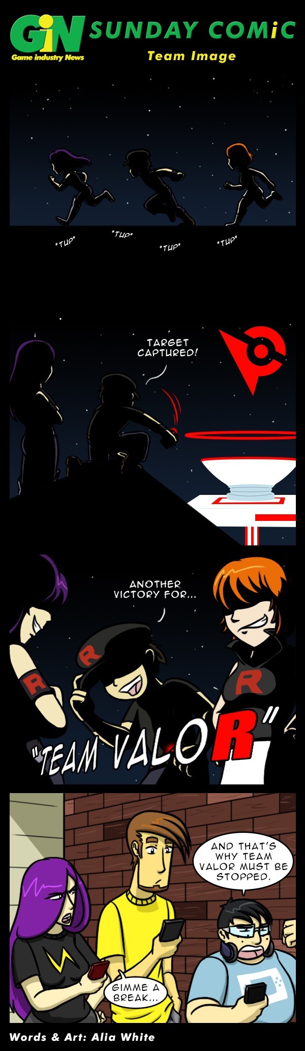 Team Valor, Pokemon Go