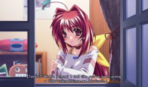 Takeru's childhood friend and neighbor Sumika.