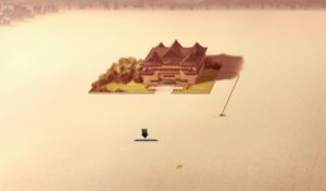 A mansion built after a neighborhood vanished overnight. Muv Luv had bizarre happenings.