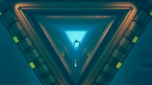 Each new area of exploration is reached through some form of tunnel or gateway. Here an ancient gateway opens up to a new adventure.