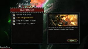 Warhammer campaigns