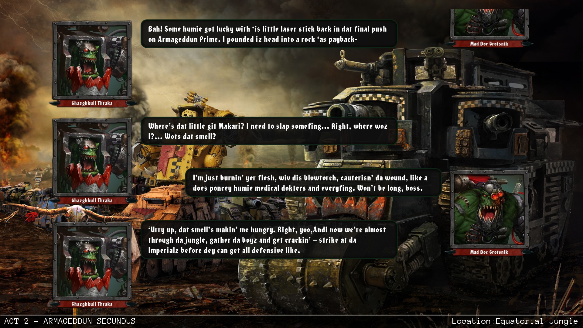 Ork Banter