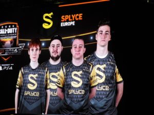 Team Splyce. Joee, Rated, Josh, and Bance.
