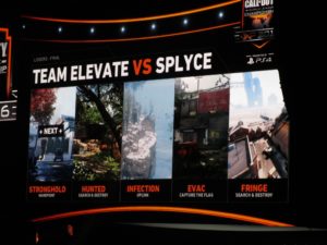 Maps and modes for the eLevate and Splyce match.