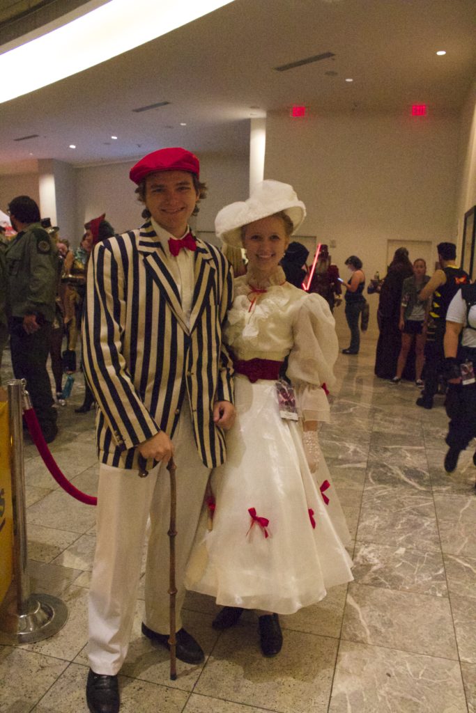 Chim Chim Chim Chiminy Chim Charoo, Good luck will rub off when you shakes hands with Mary Poppins and Bert.