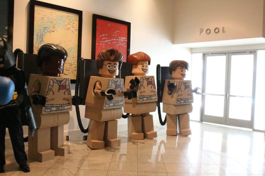 The Lego New Ghostbusters were cute and cool.